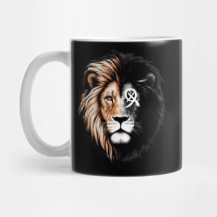 The Lion King's Majestic Safari: A Journey through Royal Realms Mug